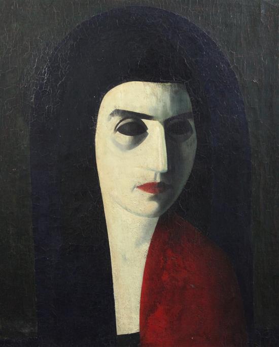 § Jacob Kramer (1892-1962) The Jewess, 1923, 30 x 25in.